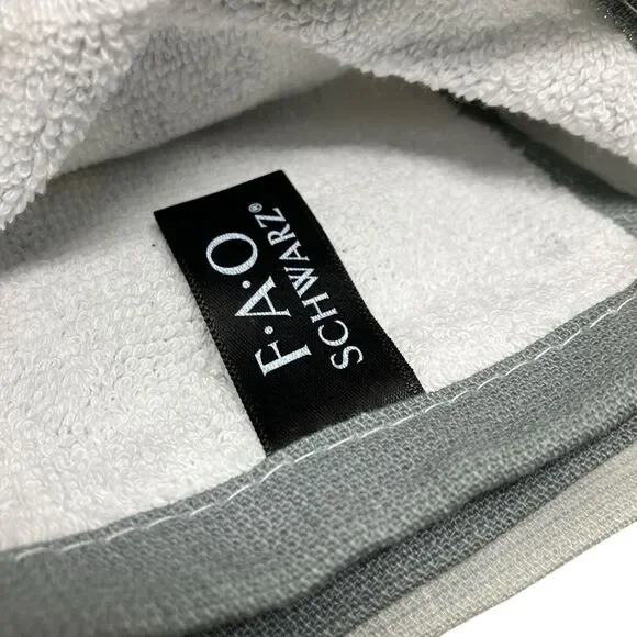 FAO Schwarz Towels Set Gray Halloween Skeleton Haunted House Kitchen Decor - Picture 6 of 7